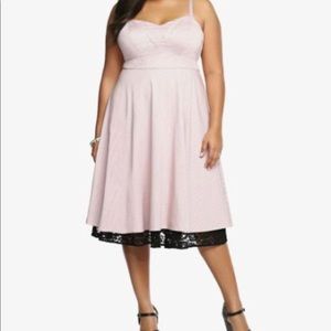 TORRID retro chic midi dress sz 14